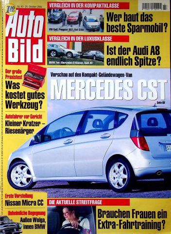Deckblatt Auto Bild (43/2002)